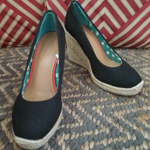 Merona espadrille wedge  5.5
